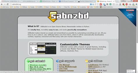 sabnzb|sabnzbd how to use.